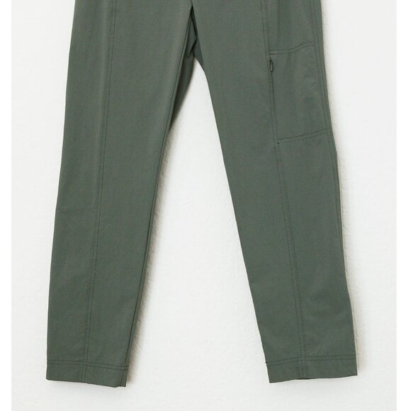 Athleta Palisade Ankle Pant Jasper Olive Green Size 6 Athleisure Casual Outdoor - Picture 15 of 15